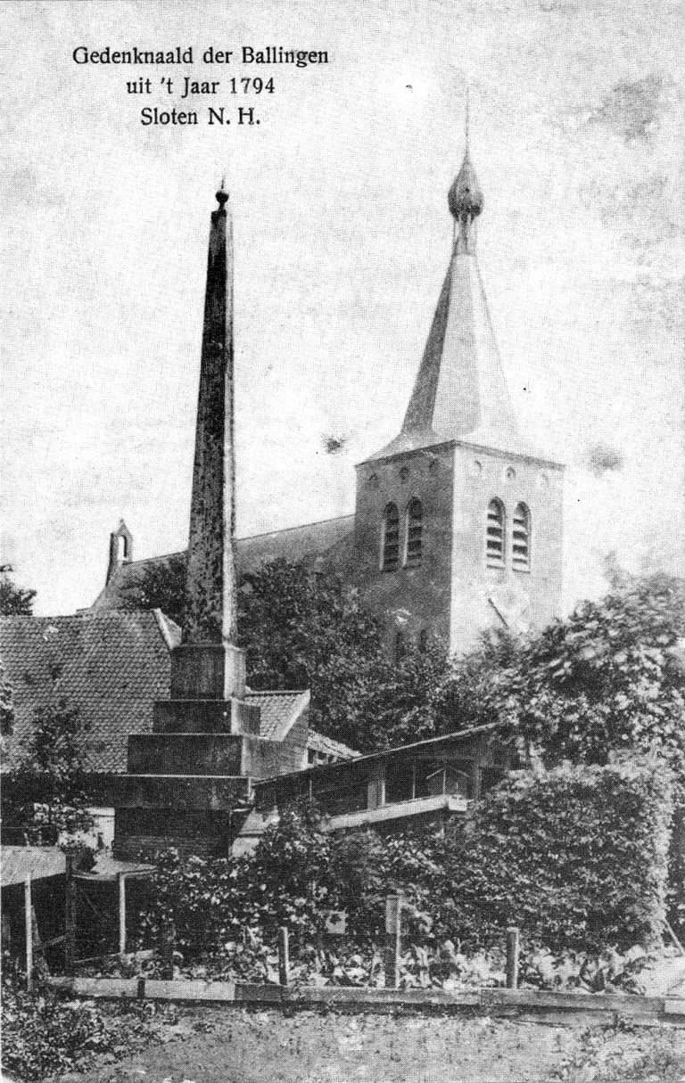 B W View To Sloten Village Pancratiuskerk Sloten Amsterd Flickr